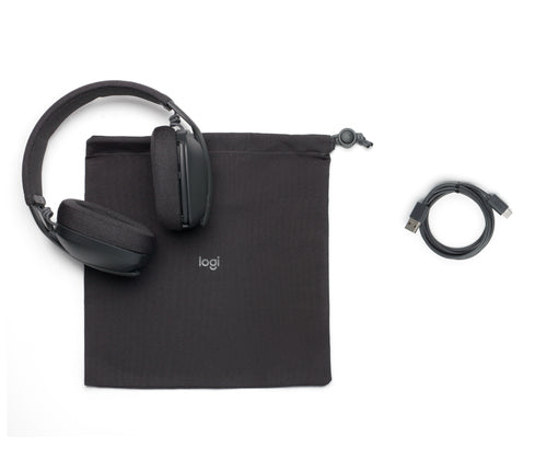 Wireless Headset Logitech 981-001256 Lightweight 185g for Calls and Music
