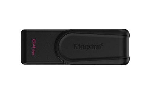 64GB Kingston DataTraveler Exodia S USB-Flash-Laufwerk Tragbarer USB 3.2 Gen 1 Schwarz