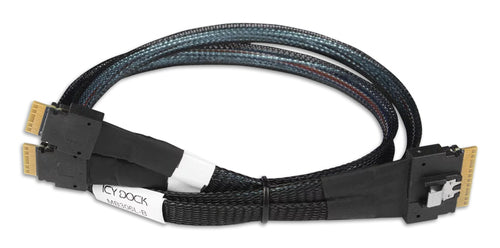 Icy Dock MB306L-B Serial Attached SCSI (SAS) cable