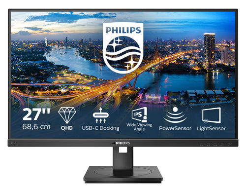 Philips B Line 276B1/75 27" Full HD LED Monitor - 2560 x 1440, 4 ms Reaktionszeit