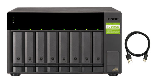 QNAP TL-D800C storage drive enclosure