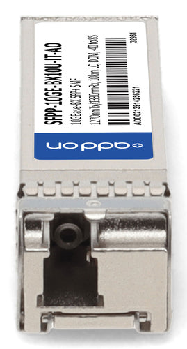 AddOn Networks SFPP-10GE-BX10U-IT-AO network transceiver module