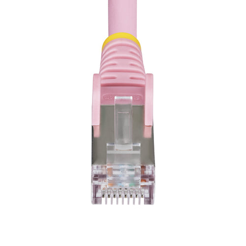 CAT6a Ethernet Cable StarTech NLPN-6IN 10GbE 6-inch Pink Snagless