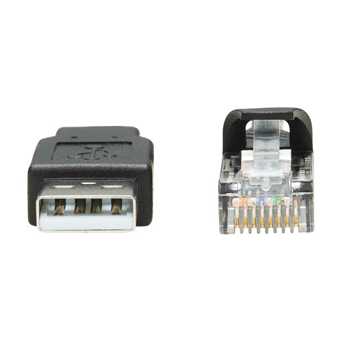 Console Cable Tripp Lite USB-A to RJ45 10ft 250 Kbps Cisco Compatible