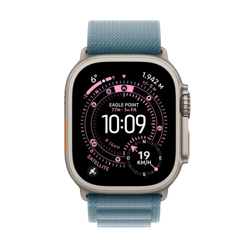 Apple Watch Ultra 3 GPS + Cellular 49mm Titangehäuse Naturfarben OLED Touchscreen 64GB