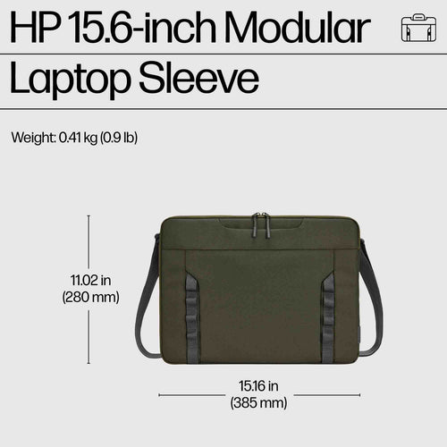 HP 15.6 Modular Laptop Sleeve