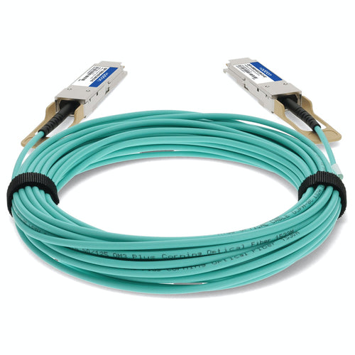 Active Optical Cable AddOn Networks QSFP28 100GB 12M InfiniBand Fibre Optic