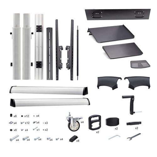 StarTech.com 1110C-MOBILE-TV-CART TV mount/stand