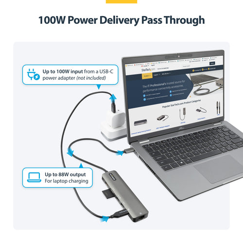 StarTech.com DKT30CHSDPD1 laptop dock/port replicator