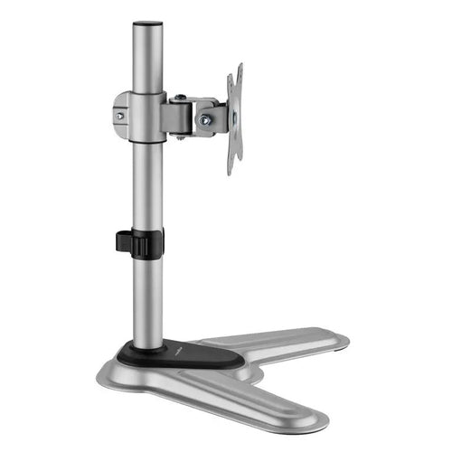 Monitor Stand Freestanding Rocstor 17-32 Inch Black Silver 100x100mm