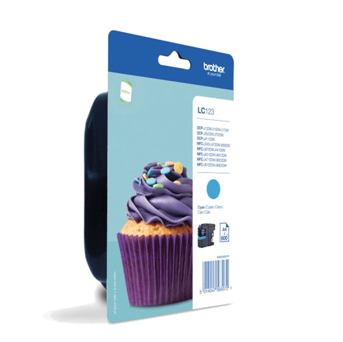 Brother LC123CBP ink cartridge