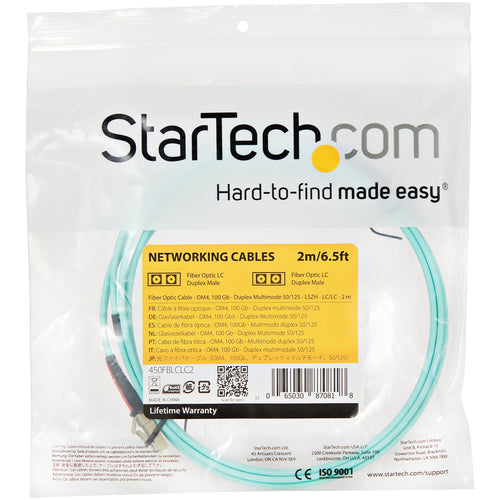 StarTech.com 450FBLCLC2 InfiniBand/fibre optic cable
