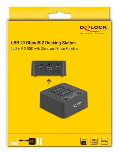 DeLOCK 64300 storage drive docking station