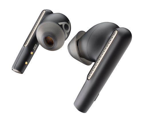 Kabellose Bluetooth Kopfhörer HP Poly Voyager Free 60+ Geräuschunterdrückung Schwarz