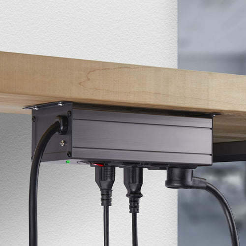 Industrial Power Strip 8-Outlet PDU 125V 15A Surge Protection