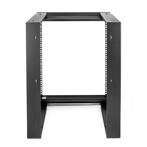 Wall Mounted Rack Cabinet Rocstor 12U 38.5kg Weight Capacity Black