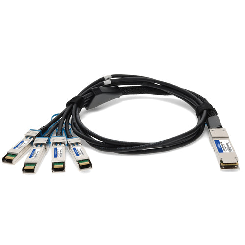 InfiniBand Cable AddOn Networks QSFP28 3m DAC 4 SFP28