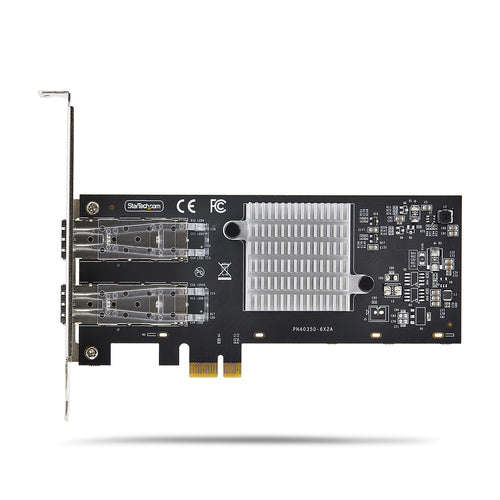 2-Port GbE SFP Network Card PCIe 2.0 Intel I350-AM2 1000BASE Copper/Fiber