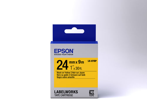 Epson LK-6YBP label-making tape