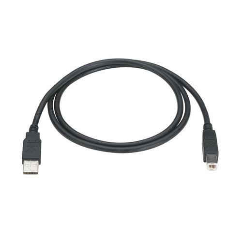 USB 2.0 A-B Kabel 3,9m Stecker auf Stecker Schwarz Box High-Speed Datenübertragung