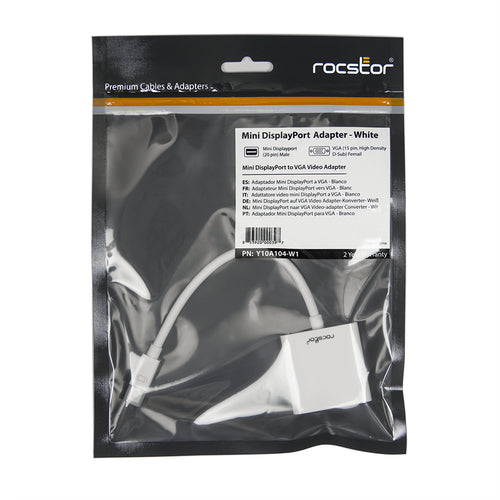 Rocstor 0.15m, Mini DisplayPort/VGA