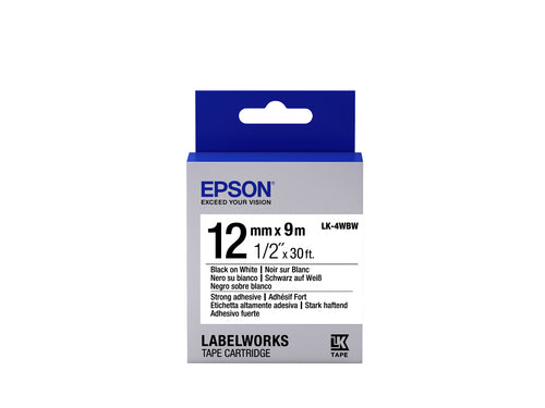 Epson LK-4WBW label-making tape