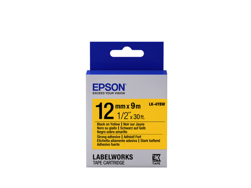 Epson LK-4YBW label-making tape