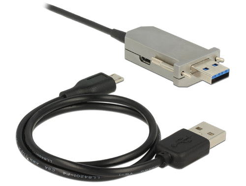 DeLOCK 20m USB3.0-A + USB Micro-B/USB3.0-A USB cable