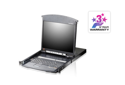 ATEN KL1508AiN KVM-Switch – 1600 x 1200, Ethernet, Rackmontage