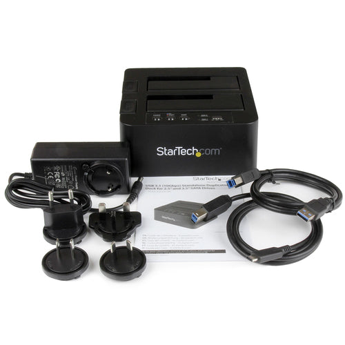 StarTech.com SDOCK2U313R media duplicator