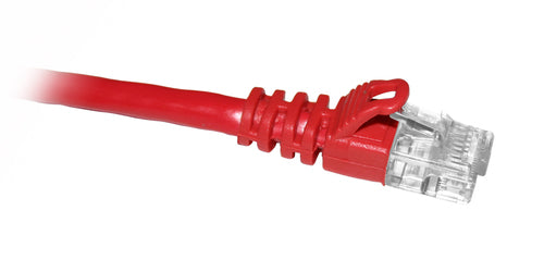 Cat6 Networking Cable eNet Components 6ft RJ-45 Red High Speed