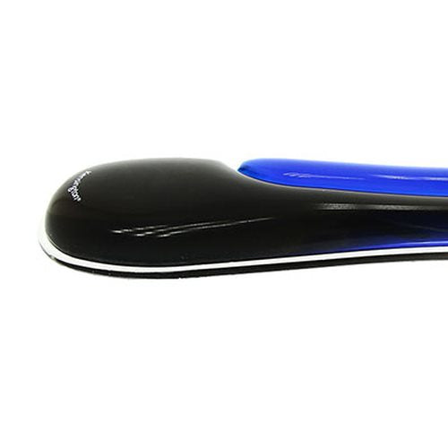 Kensington K62397AM Gel-Handgelenkauflage – Ergonomische Unterstützung für Komfort – Schwarz & Blau