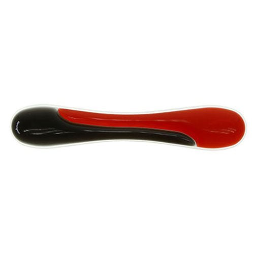 Gel-Handballenauflage für Tastatur, Schwarz-Rot, 574,8 mm lang, komfortable Unterstützung