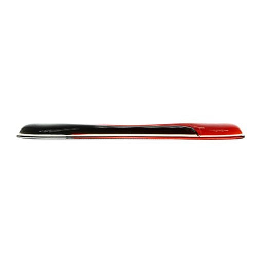 Gel-Handballenauflage für Tastatur, Schwarz-Rot, 574,8 mm lang, komfortable Unterstützung