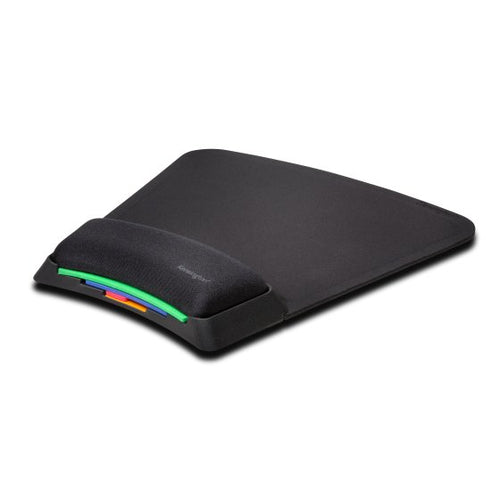 Kensington SmartFit Black Monochromatic Wrist Rest Comfortable Support
