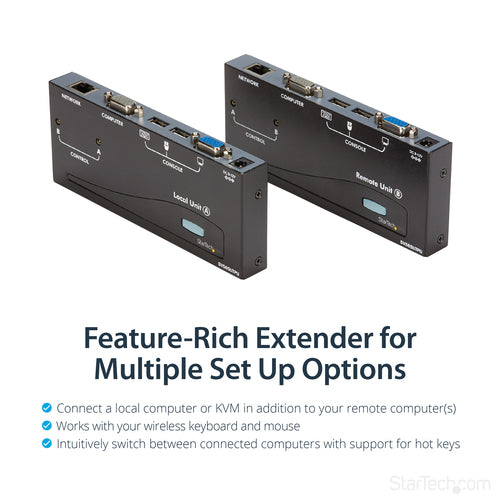 StarTech.com SV565UTPU KVM switch