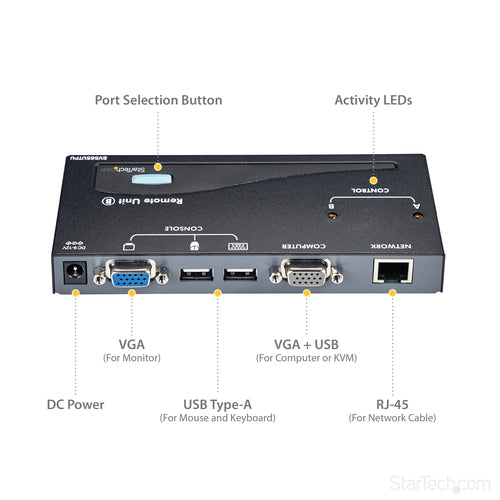 StarTech.com SV565UTPU KVM switch