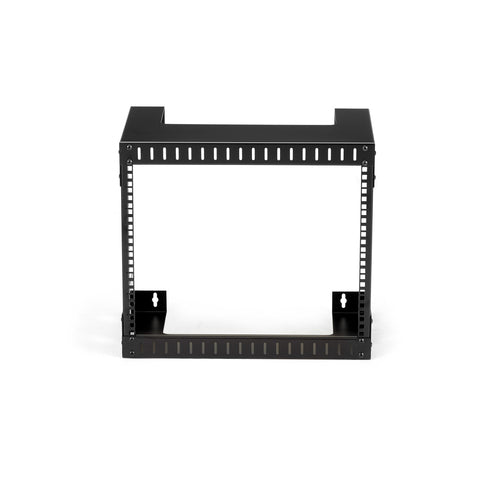 StarTech 8U Wall Mount Network Rack RK812WALLO - 12" Deep - Black - Space-Saving Storage