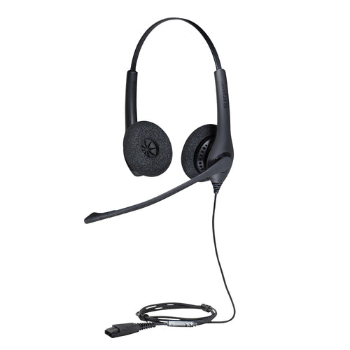 Kabelgebundenes Office Call Center Headset Jabra BIZ 1500 Duo Schwarz