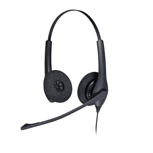 Kabelgebundenes Office Call Center Headset Jabra BIZ 1500 Duo Schwarz