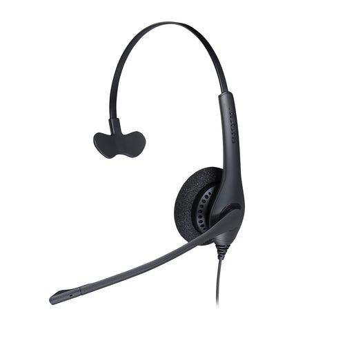 Wired Mono Headset Jabra Biz 1500 Light Weight 88g for Office or Call Center