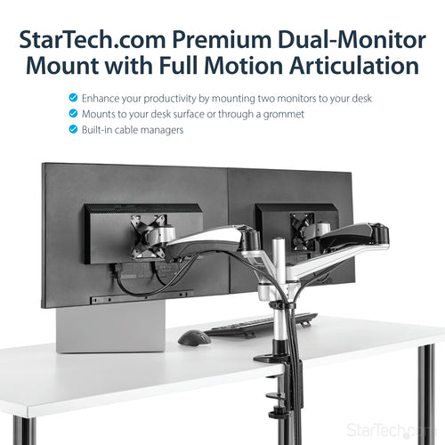StarTech.com ARMDUAL30 monitor mount / stand
