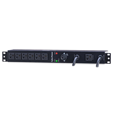 Stromverteilungseinheit 1HE CyberPower MBP20A6 6 AC-Ausgänge NEMA 5-20R Stahl Schwarz