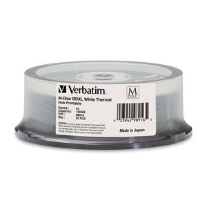 Verbatim M-DISC BDXL 100 GB – 25er Pack Blu-ray Discs zur Langzeitarchivierung