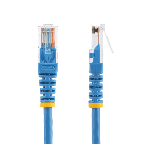 Cat5e Networking Cable 5ft Blue RJ45 Molded Connectors
