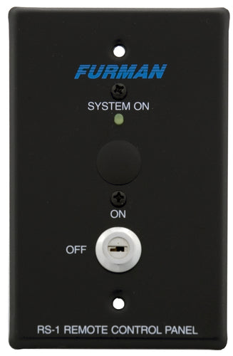 Wired Remote Control Furman RS-1 User-Friendly Black Design