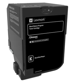 Lexmark Black Toner Cartridge 3000 Pages Compatible for Printers