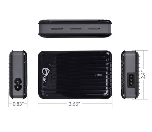 Siig AC-PW1212-S1 power adapter/inverter