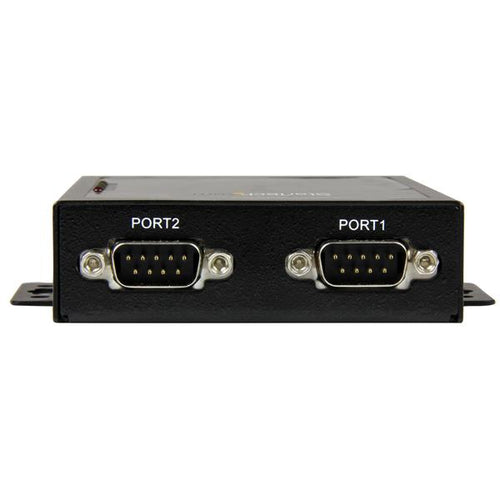 StarTech.com NETRS2322P 2-Port Seriell-zu-IP Ethernet Geräte Server - RS232 - Metall