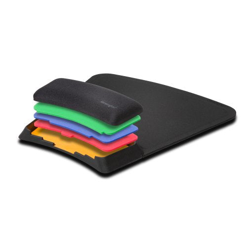 Kensington SmartFit Black Monochromatic Wrist Rest Comfortable Support